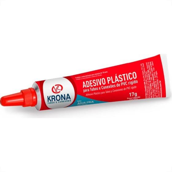 Imagem de Cola Pvc Krona 17G Bisnaga 516 - Kit C/48