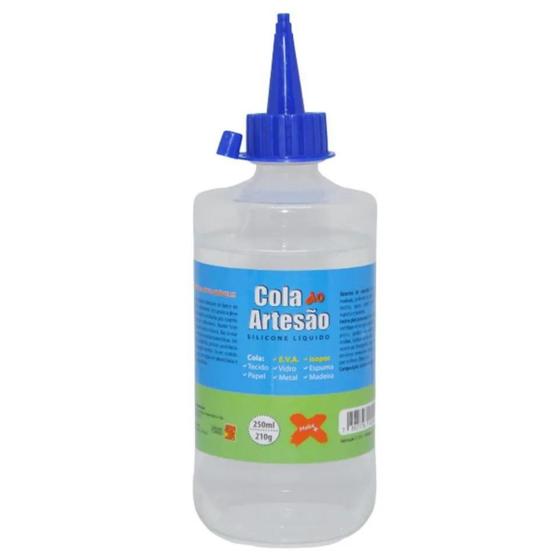 Imagem de Cola Silicone 250ml Liquida 6014 / un / Make+