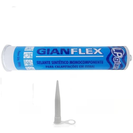 Cola Silicone Veda Lente Farol Gianflex Cristal Incolor Menor preço em Cola Silicone Veda Lente Farol Gianflex Cristal Incolor
