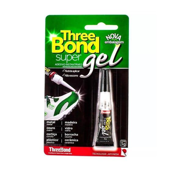 Imagem de Cola Super Gel 3g - 24 unidades - Three Bond