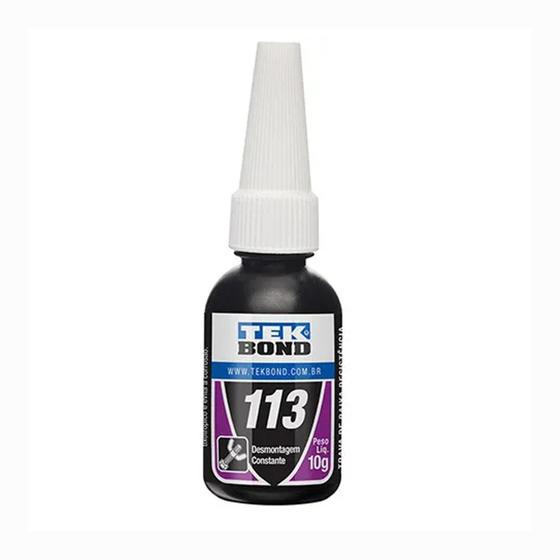 Cola Trava Rosca TekBond 113 Baixo Travamento 10gr Menor preço em Cola Trava Rosca TekBond 113 Baixo Travamento 10gr
