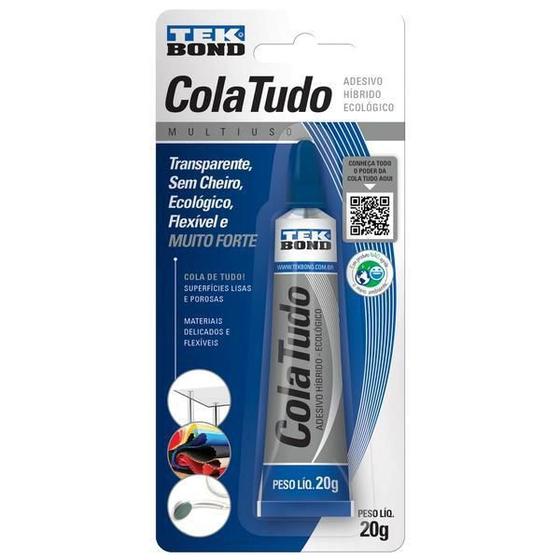 Imagem de Cola Tudo Multiuso Blister Tek Bond