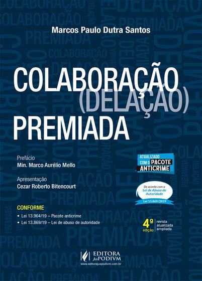 Imagem de Colaboracao (delacao) premiada - 04ed/20 - JUSPODIVM