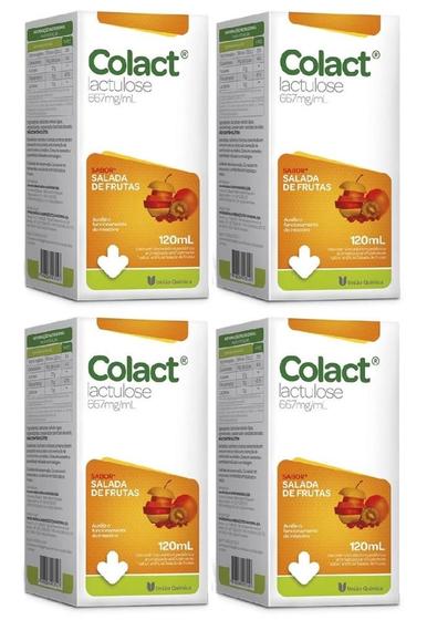 Imagem de Colact Com 4 Caixas Sabor Salada De Frutas 120ml Cada