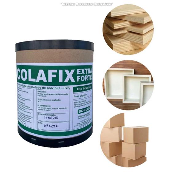 Imagem de Colafix Extra Forte 1300 5kg Adesiva Para Papel, Papelão e Madeira