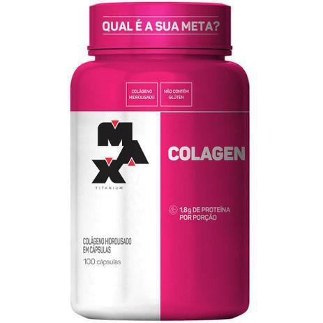 Imagem de Colagen Colágeno Hidrolisado - 100 caps - Max Titanium