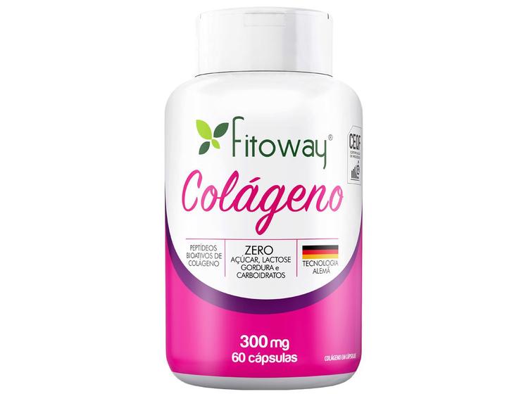 Imagem de Colágeno 300mg 60 Caps - Fitoway