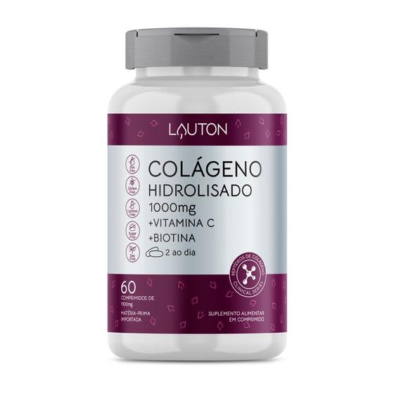 Colágeno Hidrolisado 1100mg - 60 Cápsulas - Lauton Nutrition Menor preço em Colágeno Hidrolisado 1100mg - 60 Cápsulas - Lauton Nutrition