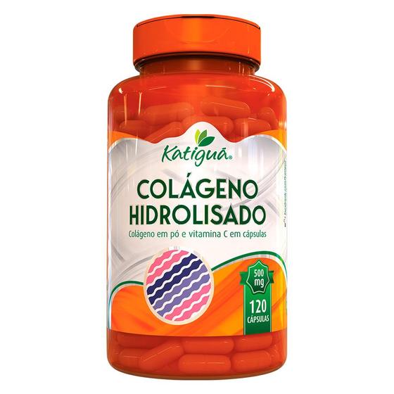 Imagem de Colágeno Hidrolisado (500mg) 120 Cápsulas - Katiguá