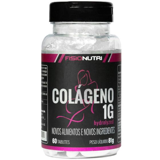 Imagem de Colágeno hidrolisado -  60 tabletes 1g - Fisionutri