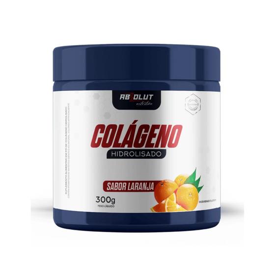 Imagem de Colageno hidrolisado absolut 300g laranja