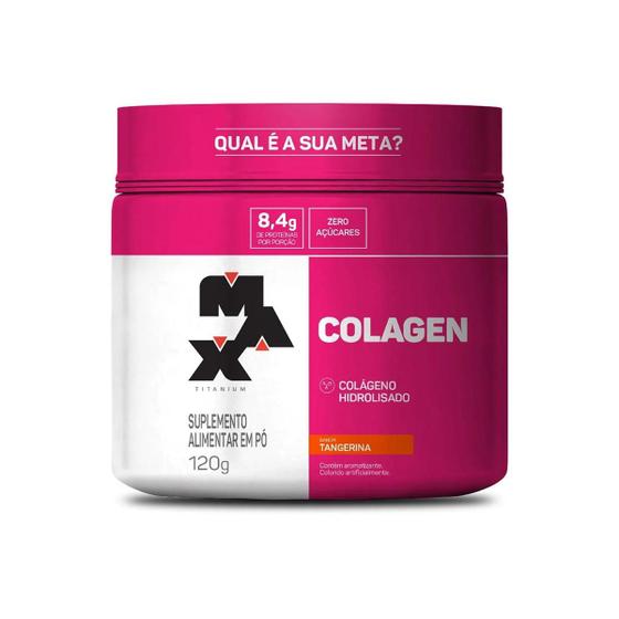 Imagem de Colágeno Hidrolisado, Colagen Pote 120g  - Max Titanium