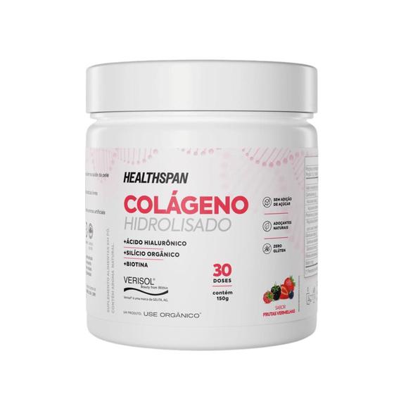 Imagem de Colágeno Hidrolisado com Ácido Hialurônico Healthspan 150g - Use Orgânico