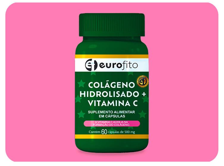 Imagem de Colageno hidrolisado com vitamina c ( pote com 60cps)