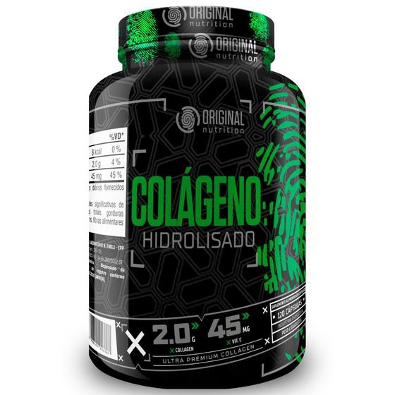 Imagem de Colágeno Hidrolisado ON 120 Cáps - Original Nutrition