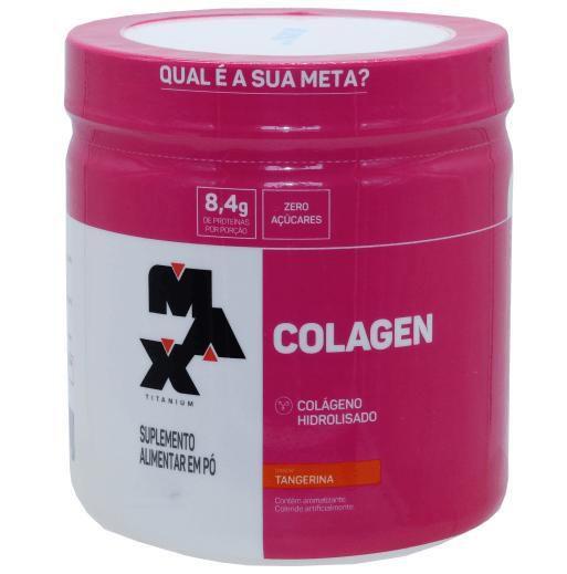 Imagem de Colageno Hidrolisado Sabor Tangerina Max Titanium 120G