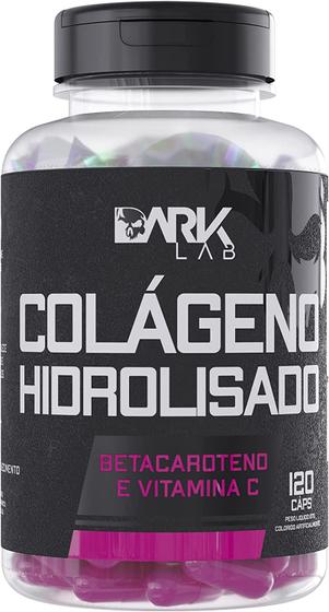 Imagem de Colágeno Hidrolisado Tipo 1, Peptideos, Vitamina C, Vitamina A, Dark Lab Collagen Peptides, Fortalece Pele Cabelo e Unhas, Antienvelhecimento