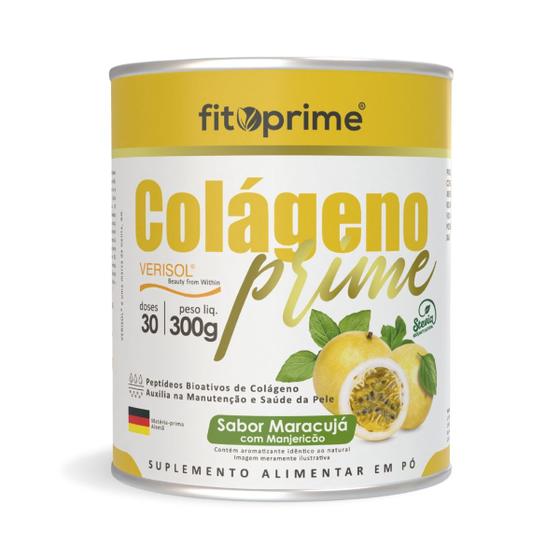 Imagem de Colágeno Hidrolisado Verisol Prime com Vitaminas e Minerais sabor Maracujá com Manjericão 300G Fitoprime