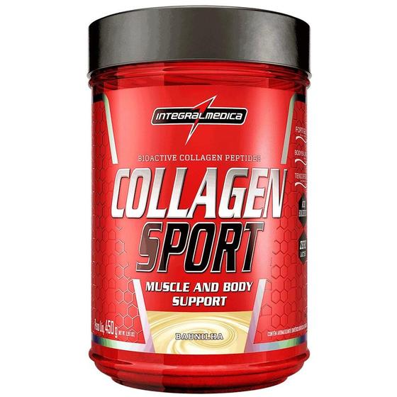 Imagem de Colágeno Integralmedica Sport Collagen Chocolate 450g