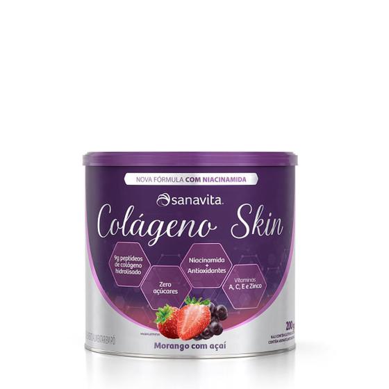 Imagem de Colágeno Skin - Morango Com Acai - 200G