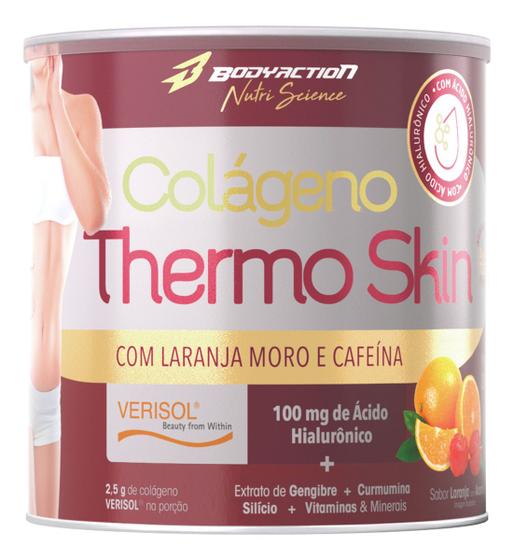 Imagem de Colágeno Thermo Skin 200g Cafeína Laranja Moro Bodyaction