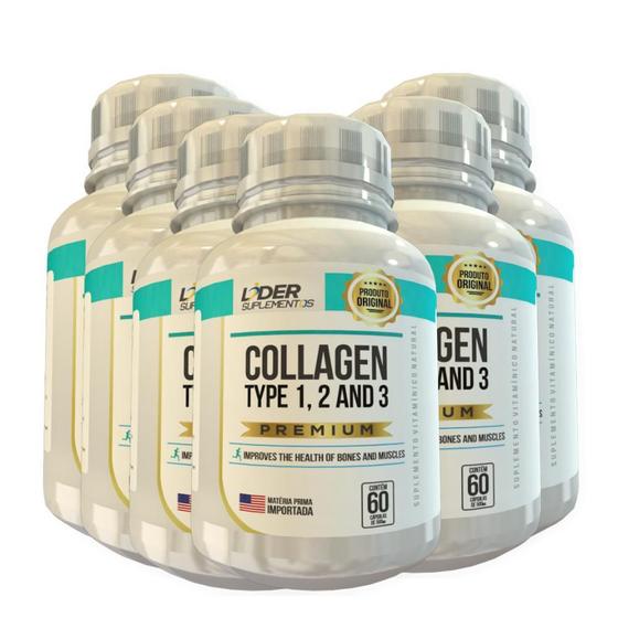 Colágeno Tipo 1, 2 E 3 Com Vit+ C Caps 500Mg Kit Com 6 Potes é boa?