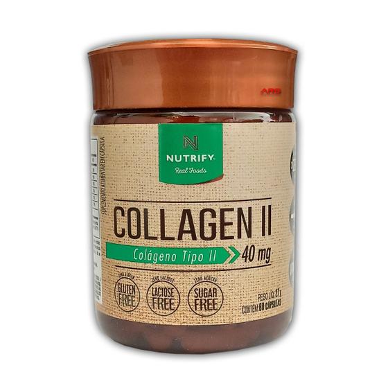 Colágeno Tipo 2 40mg Collagen 2 para articulações - Nutrify Menor preço em Colágeno Tipo 2 40mg Collagen 2 para articulações - Nutrify