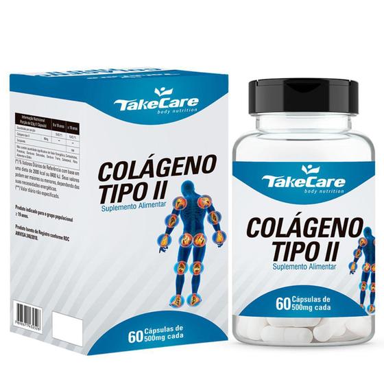 Imagem de Colágeno tipo 2 60 cápsulas 1 cápsula ao dia - take care
