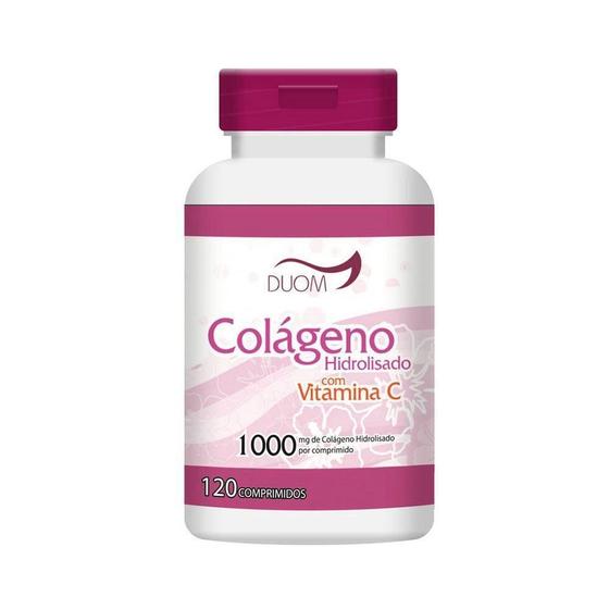 Imagem de Colágeno + Vitamina C 1000Mg 60 Comprimidos - Duom