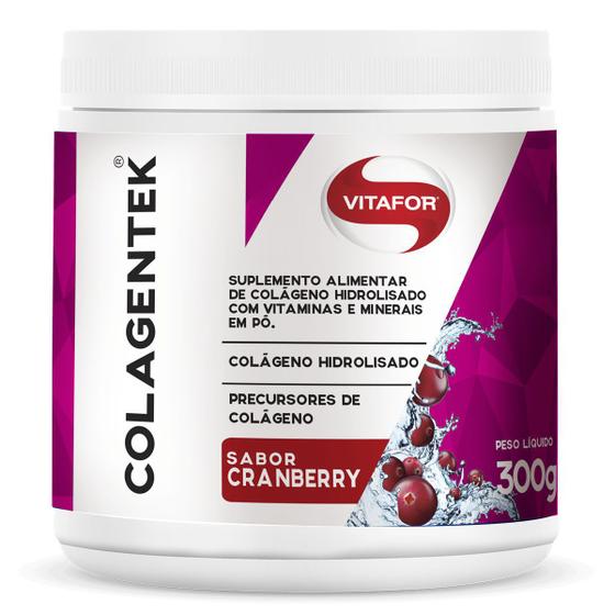 Imagem de Colagentek 300g sabor cranberry - vitafor