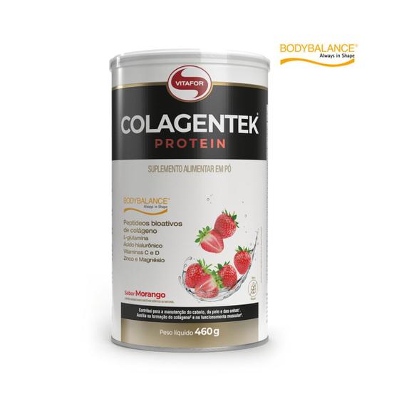 Imagem de Colagentek Protein Vitafor com Bodybalance e Vitaminas 460g