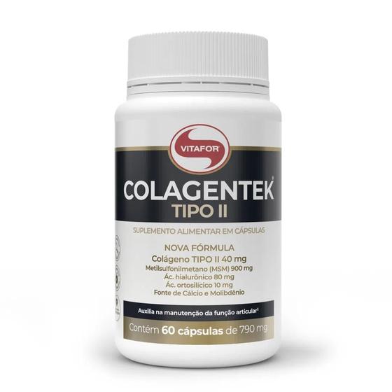 Imagem de Colagentek Tipo II Vitafor Colágeno para Articulações 790mg