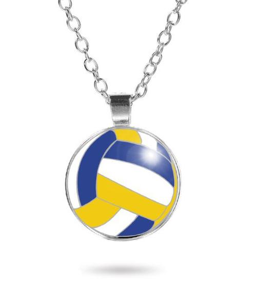 Imagem de Colar Bola de Vôlei Volleyball Voleibol Unissex
