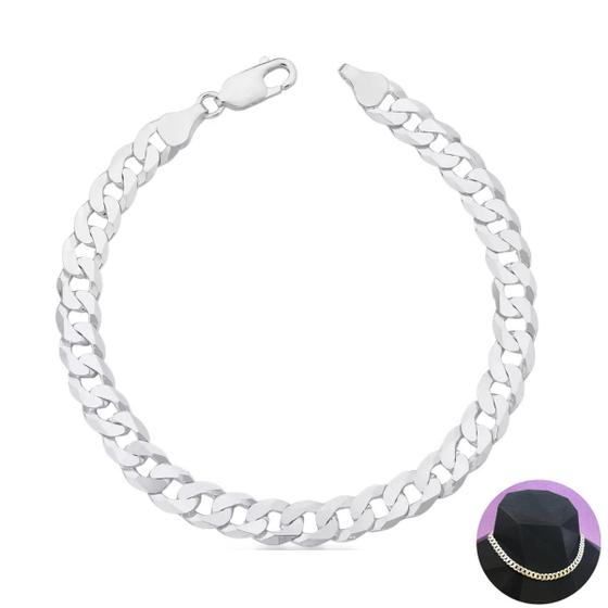 Imagem de Colar Choker Grumet 7mm 40cm Feminino em Prata 925