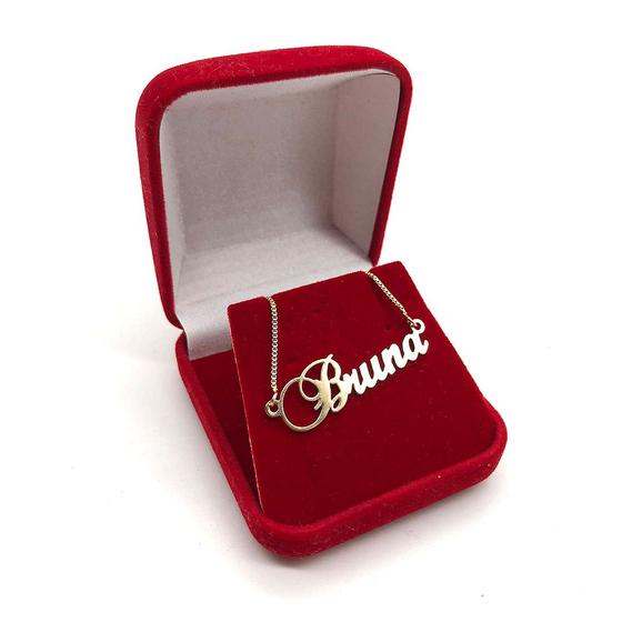 Imagem de Colar com Nome  Bruna pronta entrega