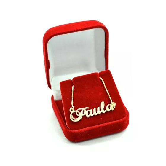 Imagem de Colar com Nome  Paula pronta entrega