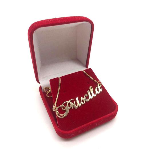 Imagem de Colar com Nome  Priscila pronta entrega