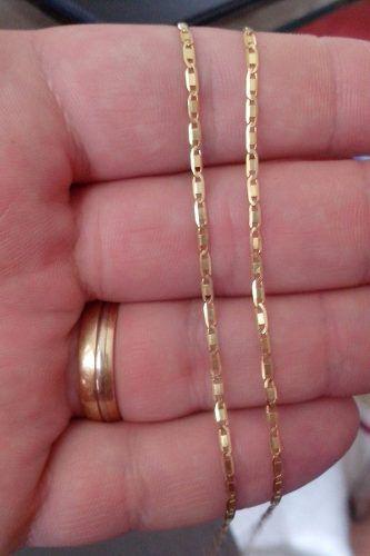 Colar Corrente Masculina Piastrine 70cm Em Ouro 18k-750 Menor preço em Colar Corrente Masculina Piastrine 70cm Em Ouro 18k-750