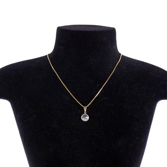 Imagem de Colar feminino pingente cristal moda luxo