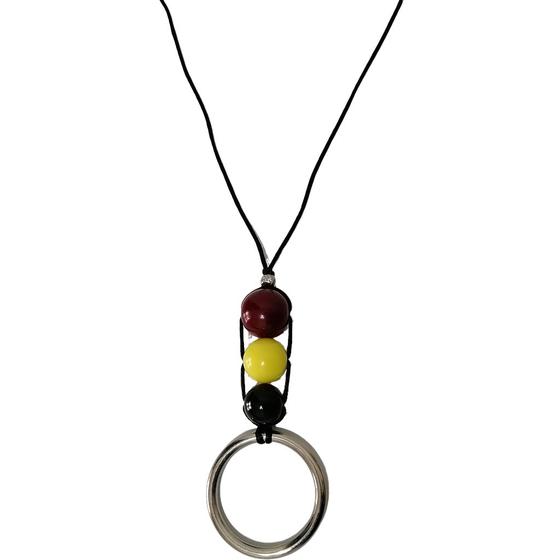 colar longo feminino colar hippie colar afro longo colar de argola colar pê