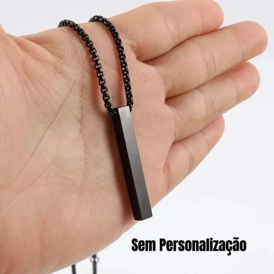 Imagem de Colar Personalizado Gravado A Laser Exclusividade Em Detalhe