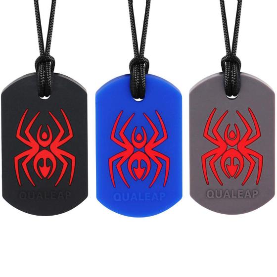 Imagem de Colar Sensorial Chew para Crianças (Pacote com 3) - Mordedor de Silicone