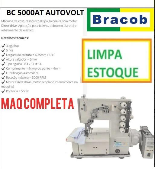 Imagem de Colarete  Industrial  Direct Drive-Bracob BC 5000AT+1 viés