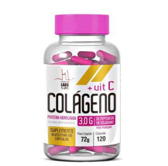 Imagem de COLçGENO + VIT C (120 CAPS) - HEALTH LABS