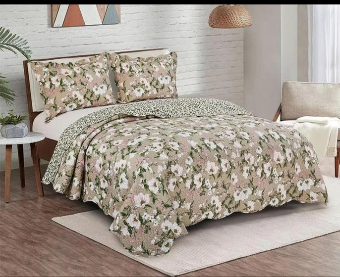 Imagem de Colcha evolution patchwork casal 2.202.40 verna casal