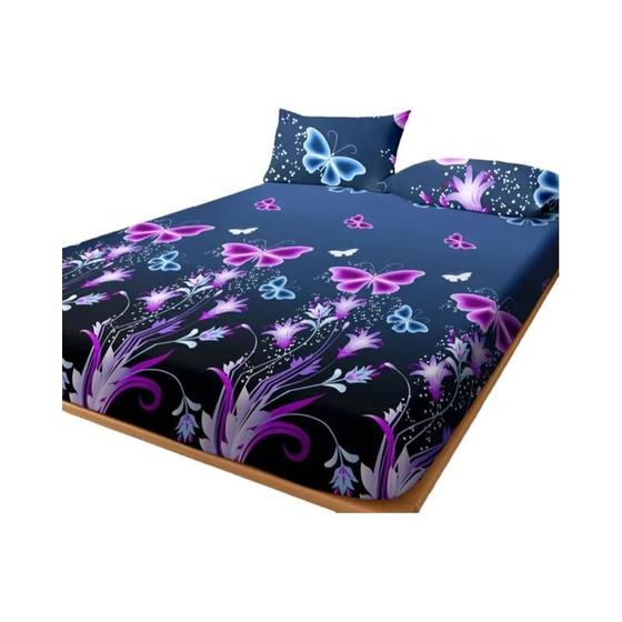 Imagem de Colcha Fosca com Padrão de Sonhos Encantadores para Quarto - Sem Fronhas