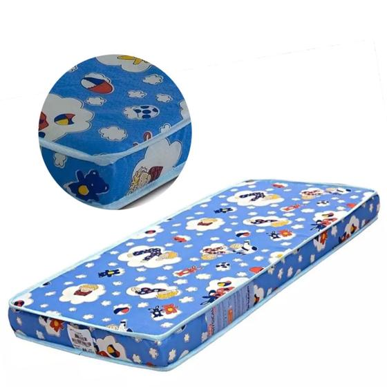 Colchão Baby Berço e Cama 70x130 Physical d18 ORTOBOM Infantil Criança Bebe Chiqueirinho Padrão Americano Imagem de Colchão Baby Berço e Cama 70x130 Physical d18 ORTOBOM Infantil Criança Bebe Chiqueirinho Padrão Americano