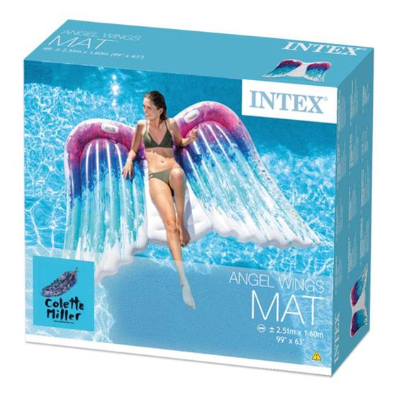 Imagem de Colchão Boia Inflável Asas De Anjo - Intex 58786