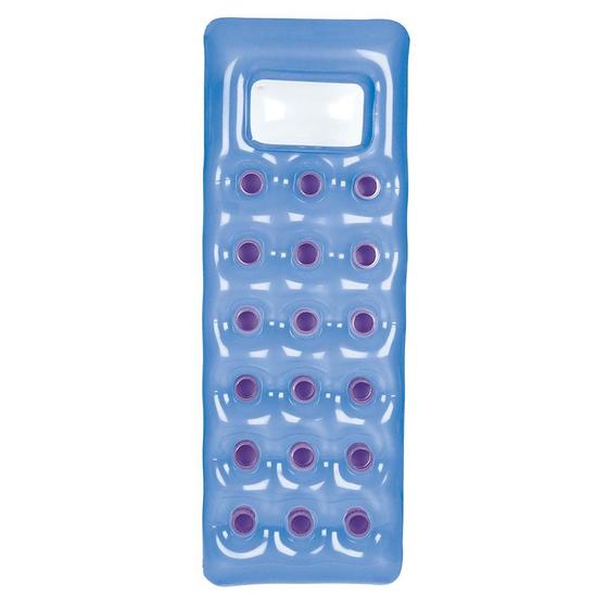 Imagem de Colchão Boia Inflável Fashion Para Piscina Praia Mar Flutuar Boiar Verão Diversão Porta Copos Mor
