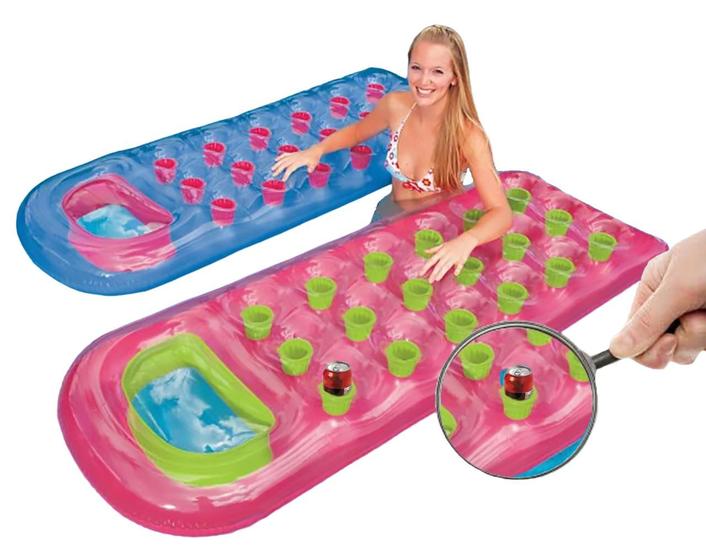 Imagem de Colchão Bronzeador Inflável Bóia Piscina Praia 1,90x71